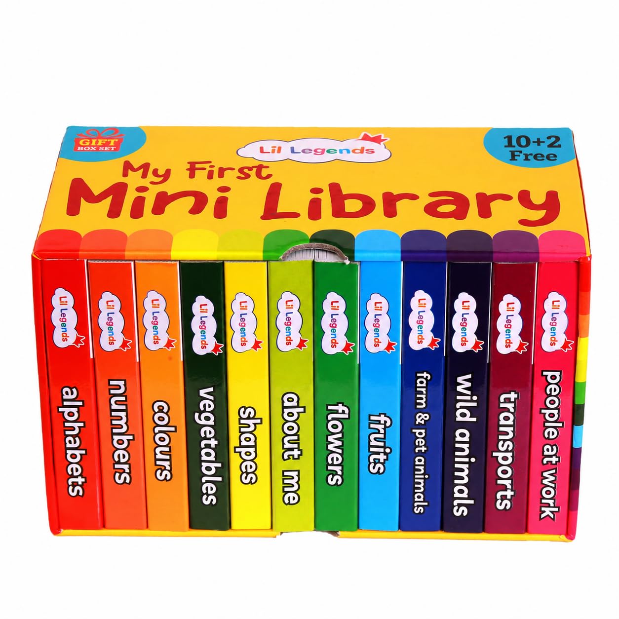 Oswaal Lil Legends Mini Library | Early Learning Board Books Box