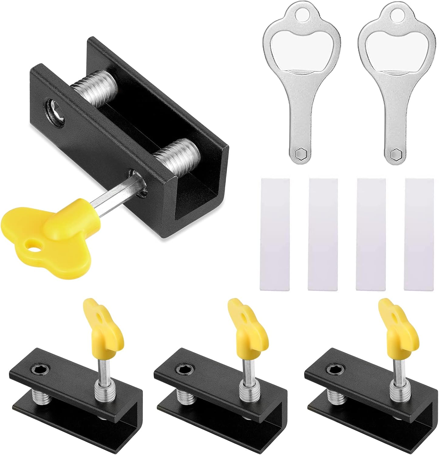 4 Set Window Locks, Sliding Windows Security Locks for Vertical