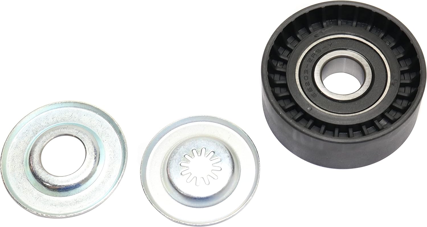 Accessory Belt Idler Pulley fits 2009-2017 Audi Q7 (Drive Belt Tensioner Pulley)