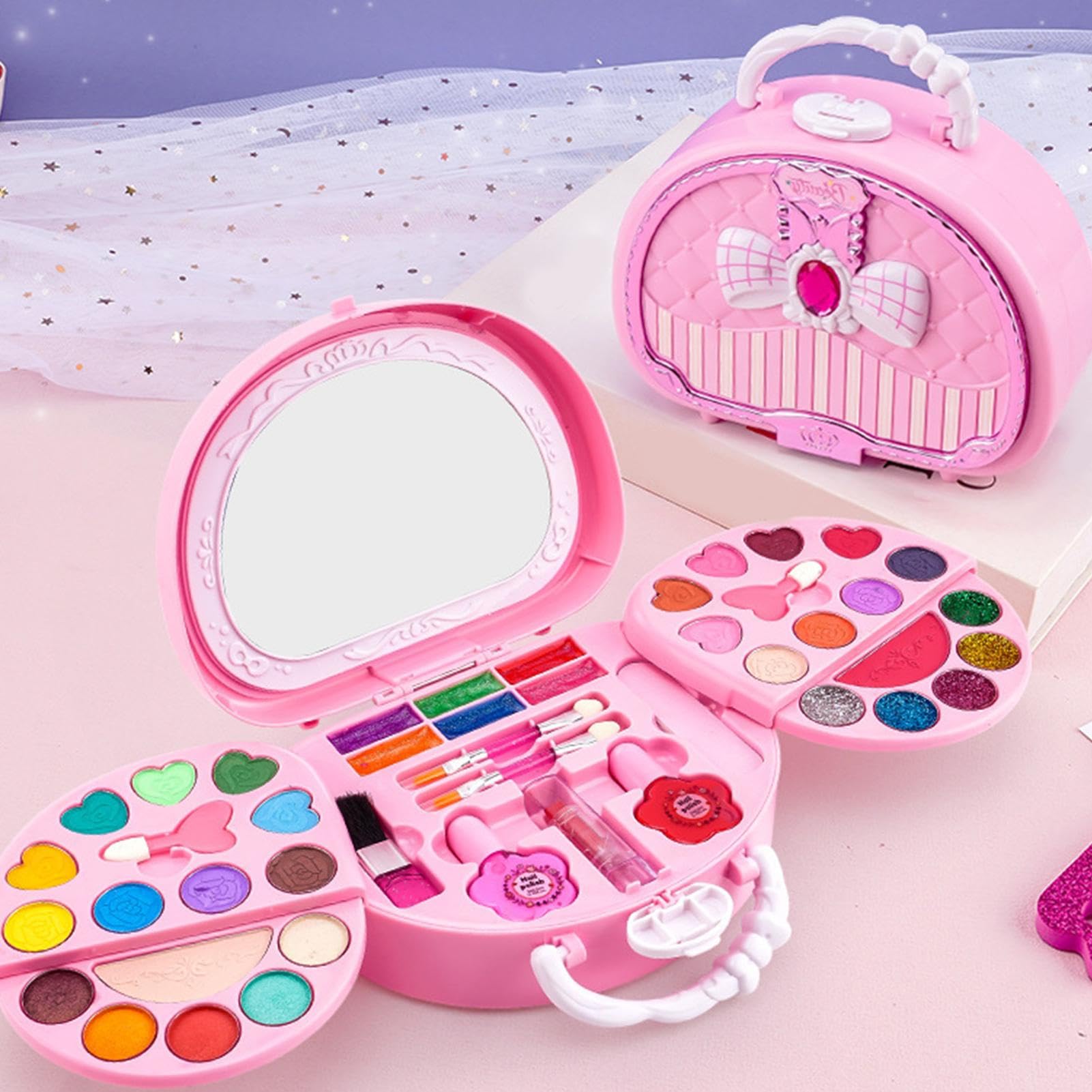 Kits De Cosméticos Para Niñas,Juegos De Maquillaje Infantil Para Niñas