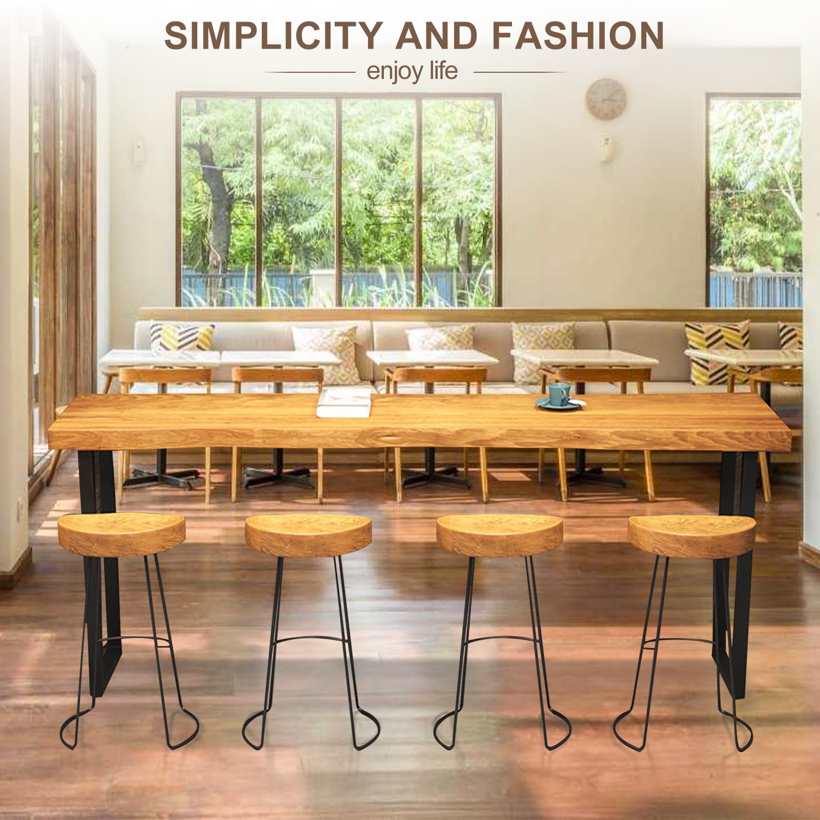 BAR COUNTER TABLE SMBT×NTF Amazon.com: 47.24 In Bar Table,Counter Height Pub Table with