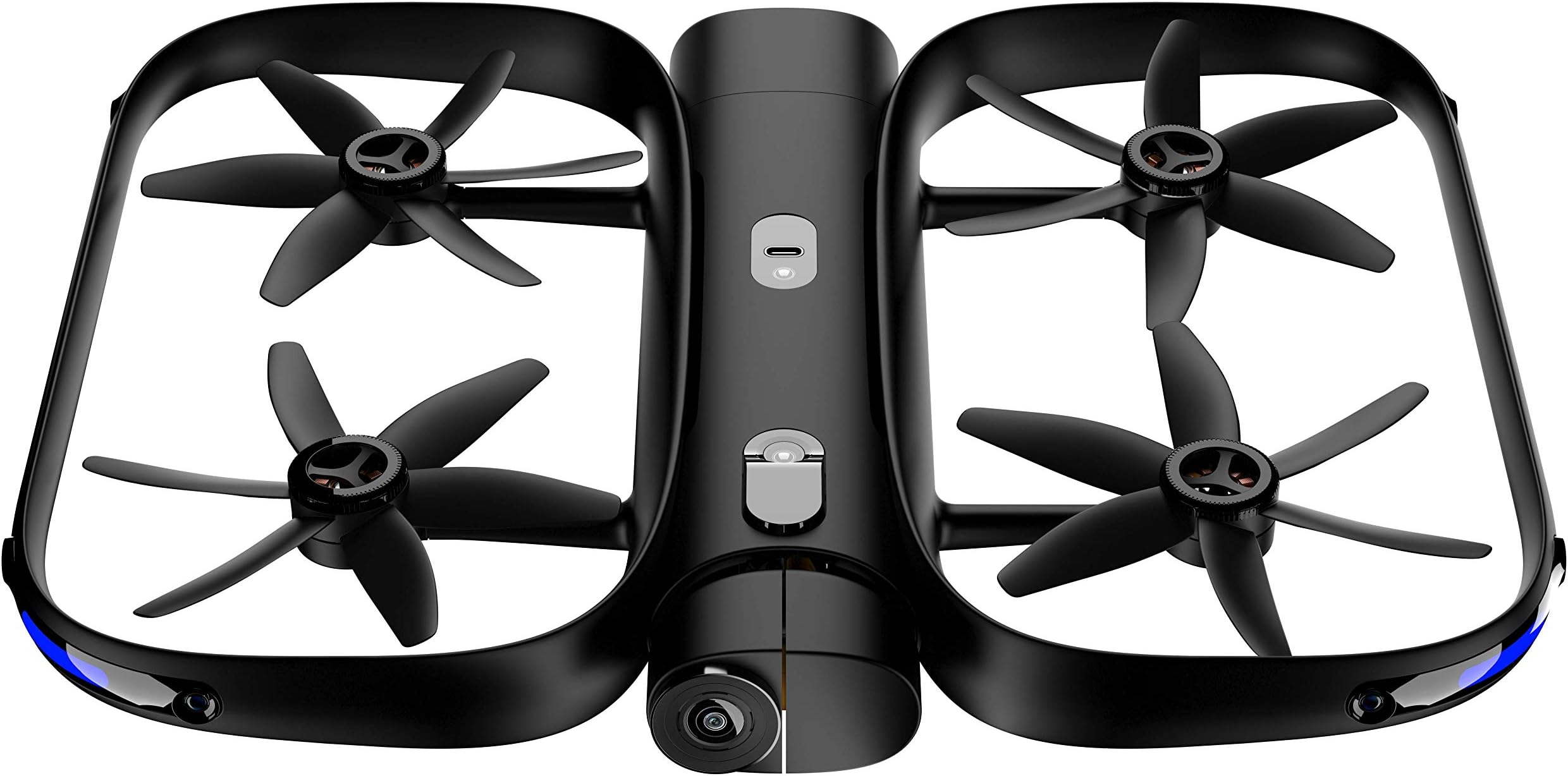 R1 Self-Flying 4K Camera Smart Drone, Black, 866409000450