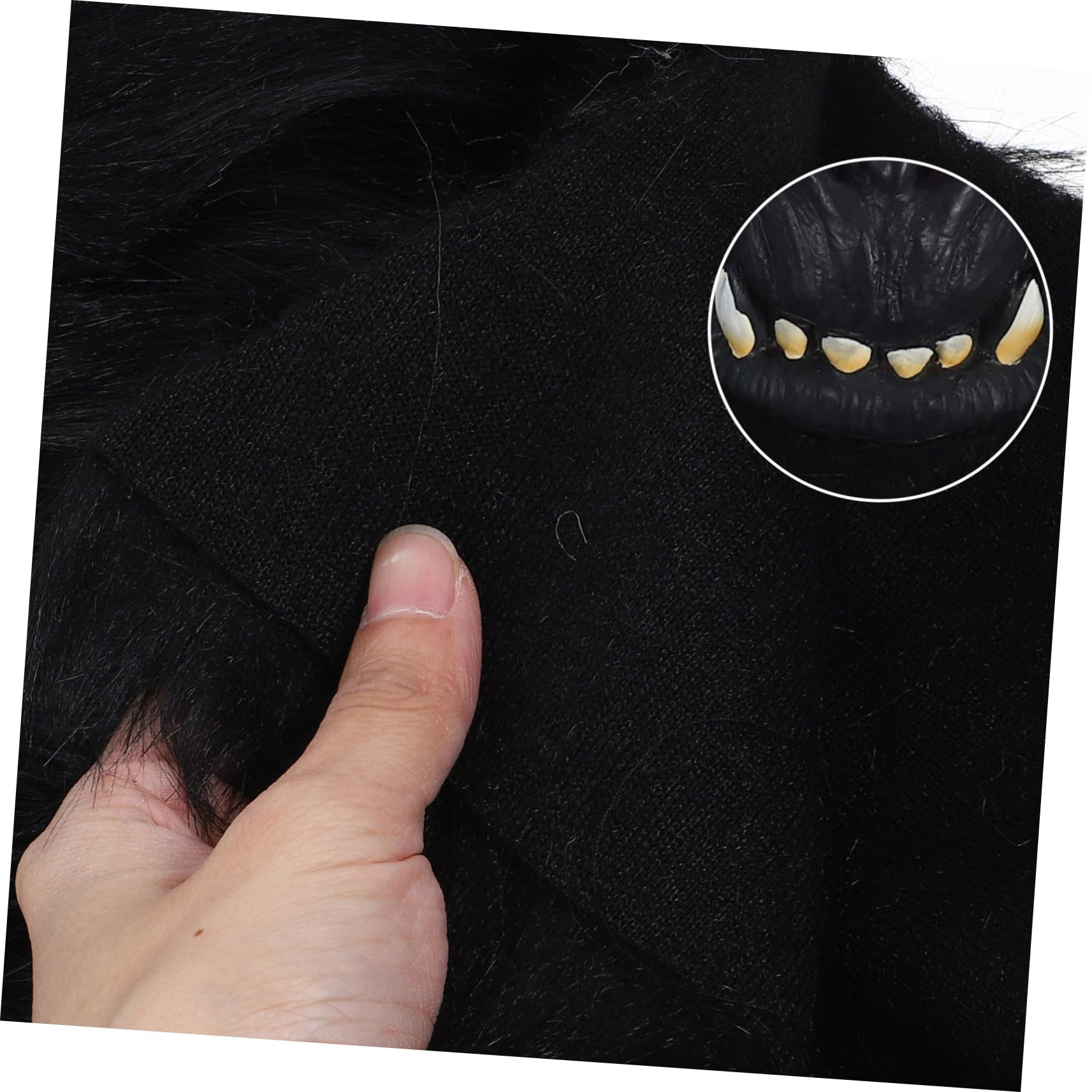 BESPORTBLE Maschera Testa Gorilla Maschera Decorativa Per Halloween Carnevale Accessorio Fotografico Unisex