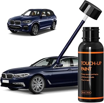 A35 Monaco Blue Touch Up Paint for BMW, DIY Automotive Paints | Car Paint Scratch Repair Kit, Quick & Easy Fix Scratch Repair for X3/X5/X6/1/3/5/6/7 Series/M3/M5/M6/Z4