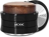 MICXNIC Kávétömörítő 54 mm Rugós Önszintező Espresso Tamper Sage Breville Barista Express Portafilterhez Dió Fekete 1