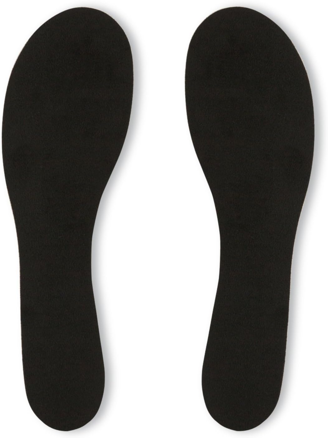Pretty Pink ToesSummerSole Ladies Softness of Suede Insoles Peel & Stick aids sweaty clammy feet Black (Black, one size)