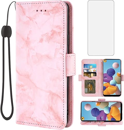 Compatible con Samsung Galaxy A21 DLSQB US Pink Phone Case