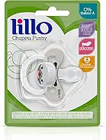 Lillo Chupeta Funny Animais Silicone Anatômico Cachorro Tamanho 2, Lillo, Bege, Tam 2