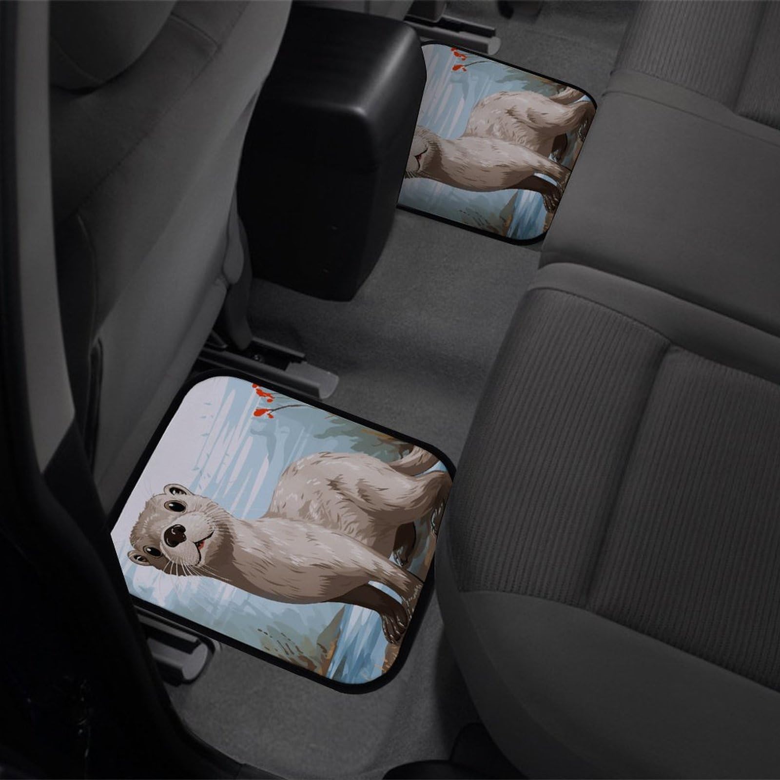 4 tappetini per auto, resistenti, antiscivolo, facili da pulire, adatti per la maggior parte delle auto, per tutte le stagioni, universali, adatti per SUV, berline e camion