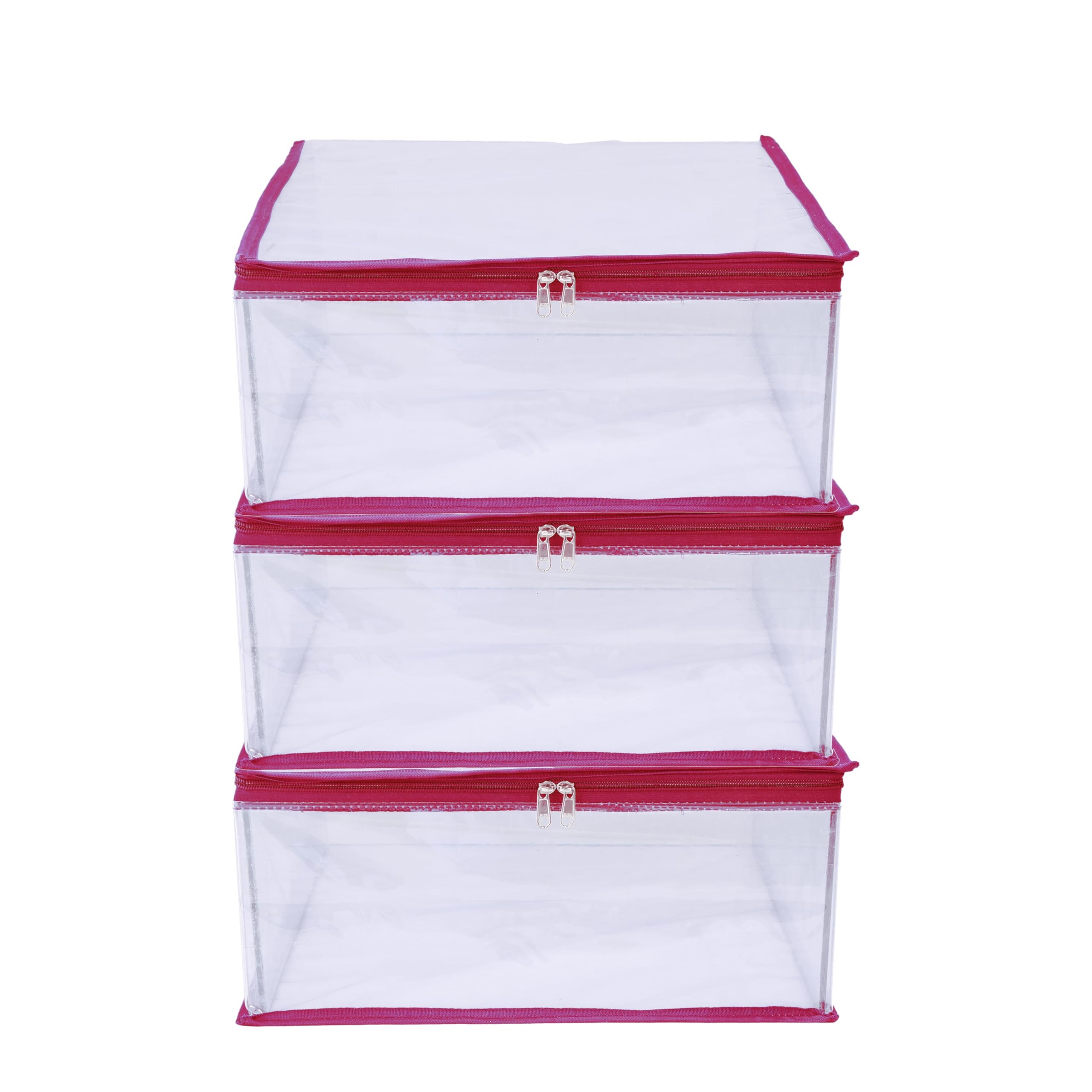 See full amazon price history chart for ABBASI Saree Cover Storage Bag Big for Clothes with Zip Organizer for Wardrobe, transparent Large Design Boxes (Pack of 3, Pink) ABBASI Saree Cover Storage Bag Big for Clothes with Zip Organizer for Wardrobe, transparent Large Design Boxes (Pack of 3, Pink) (B099X6CPDH) Amazon Price History, Amazon Price Tracker