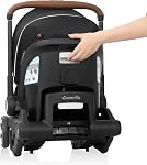Evenflo Gold Shyft DualRide Infant Car Seat Stroller Combo w Carryall Storage & Extended Canopy - Onyx Black