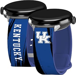 Affinity Bands Kentucky Wildcats Paint HD Watch Band Compatible with Google Pixel Watch (Long)