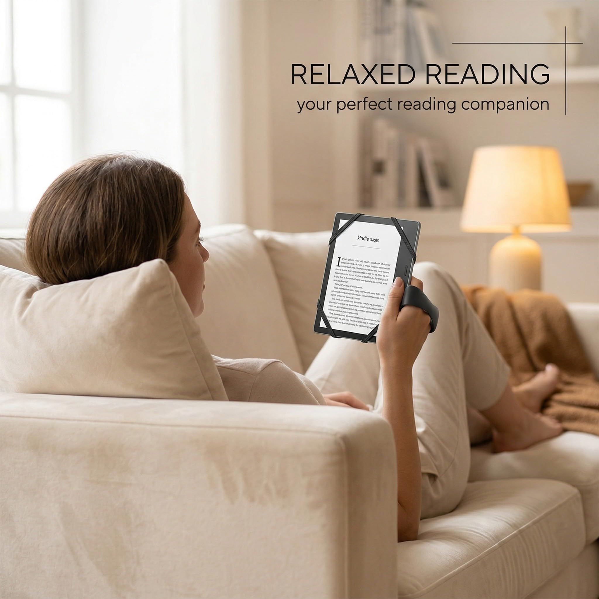 Supporto Per Lettura a Letto Compatibile con Kindle Oasis/Kobo/Tablet 4.7-8"