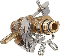 Vista 6 de Orbit 55032 1/2" BRS Cabezal de rociador, conexión, plata y oro