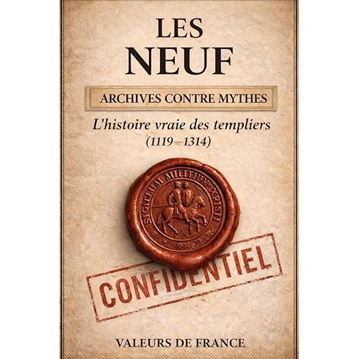 LES NEUF: L'HISTOIRE VRAIE DES TEMPLIERS 1119-1314