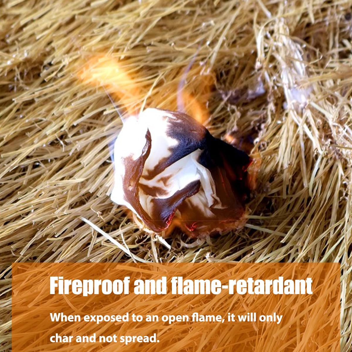 Synthetic Thatch Grass Roof Artificial Straw Roll,Mexican Grass Tropical Party Thatch Roofing Decorations for Bar Hut Patio Garden Fence Decor,DIY Crafts(Size:1M*10M(39''×328‘’,Color:Yellow)