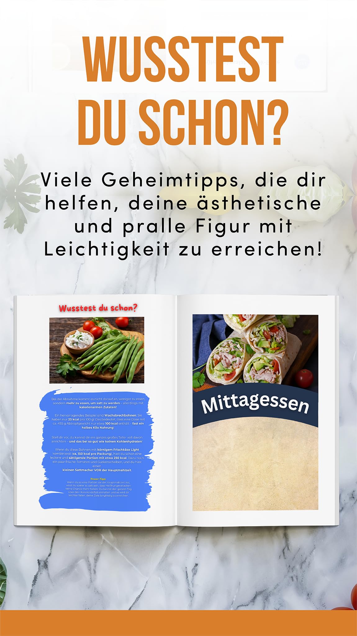Das was du WIRKLICH brauchst zum Abnehmen & Muskelaufbau - Das High-Protein Kochbuch To Go: Endlich ohne Heißhungerattacken mit 5 Min.-Rezepten & einfachen Zutaten und ohne Diät zur Traumfigur