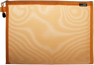 Billeteras multicolor de nailon con cierre de cremallera, bolsa de almacenamiento de malla para mujeres y hombres, oficina, escuela, hogar