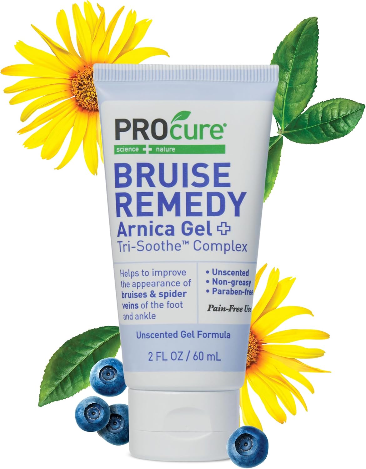PROcure Arnica & MSM Bruise Remedy Gel for Bruises and Spider Veins