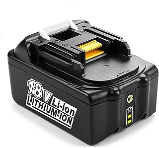Energup 18 V 5,0 Ah Bateria de substituição para Makita bateria 18 V BL1850 BL1860 BL1840 BL1830 BL1820 BL1815 BL1820B LXT400 com indicador LED