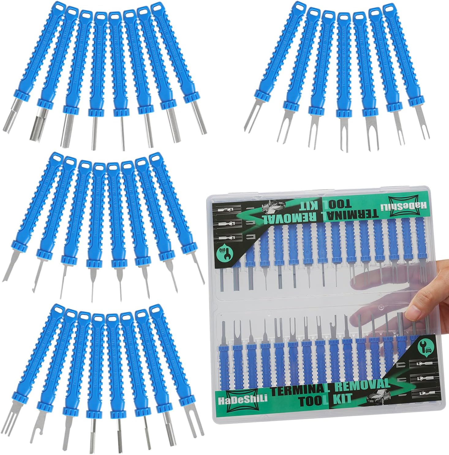 Terminal Removal Tool Kit – 31Pcs Electrical Pin Extractor Tools