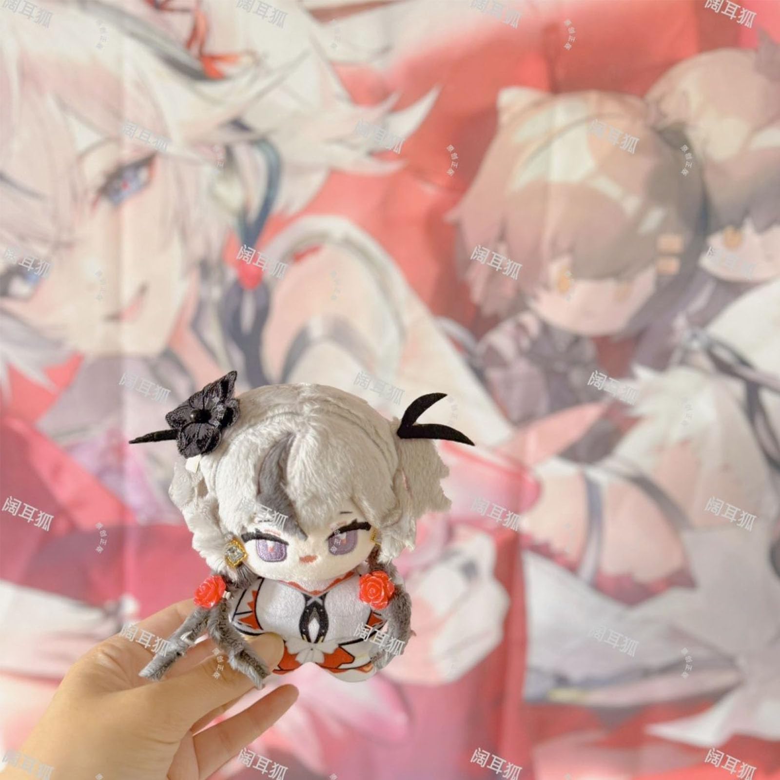 Amazon.co.jp: 鳴潮 ぬいぐるみ 10cm フィービー アンコ 釉瑚