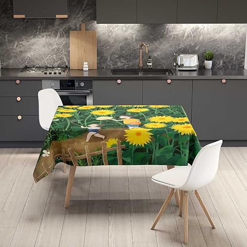 Vista 16 de Outer Space Mantel Redondo para Mesa De 4 Sillas Bue Orangerustic Mantel decorativo de mesa 30 x 30 pulgadas