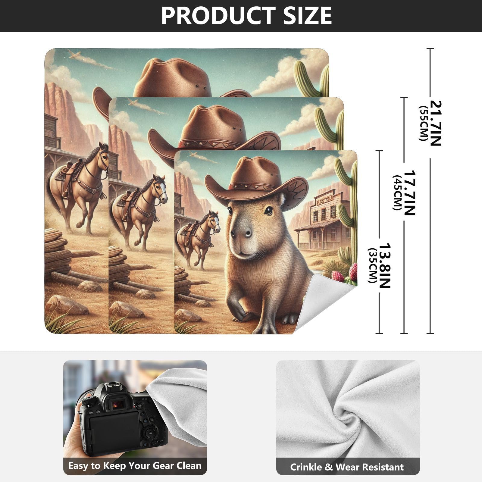 Joko Ivery Capybara Cowboy Protective Wrap 13.8