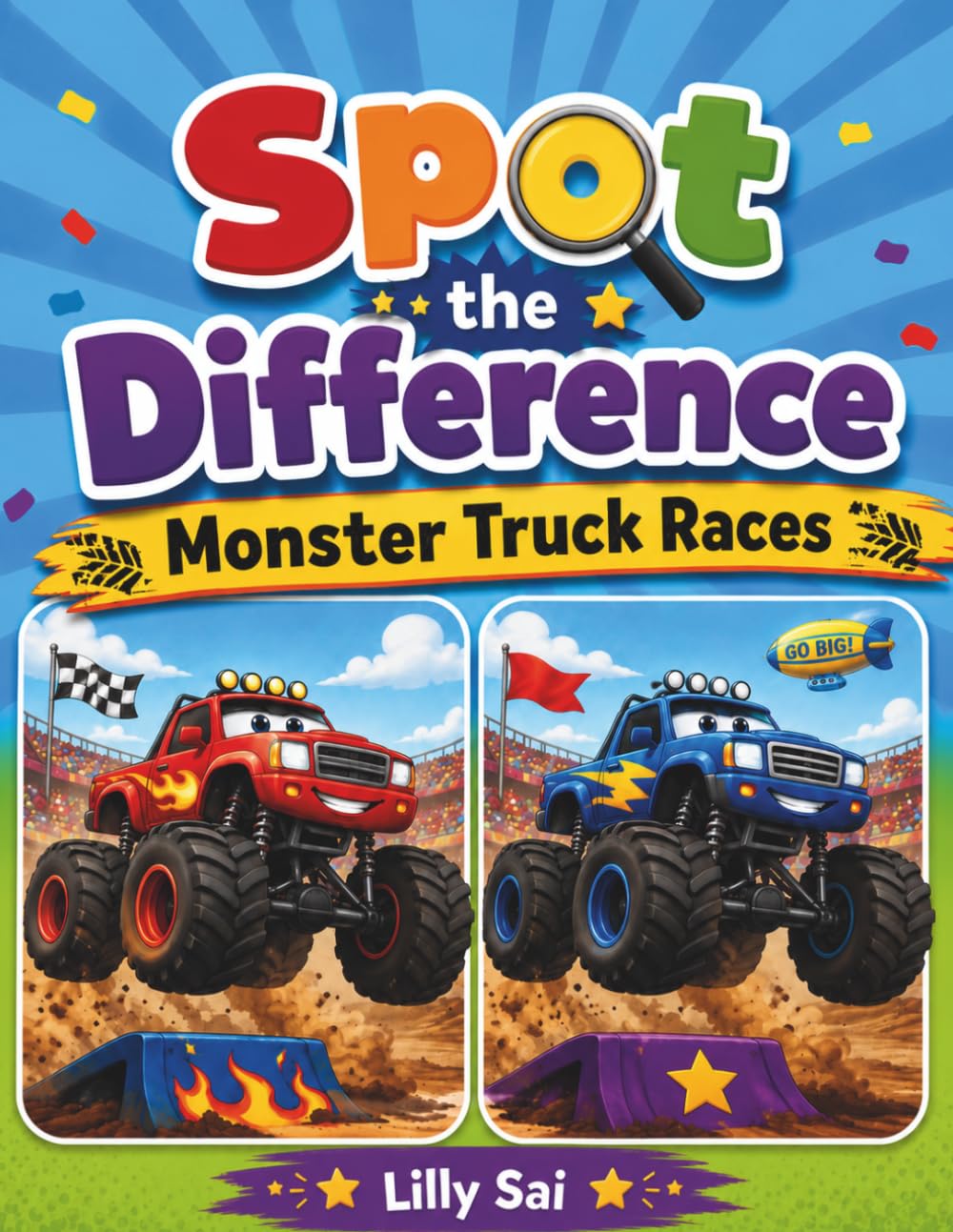 SPOT THE DIFFERENCE: Monster Truck Races