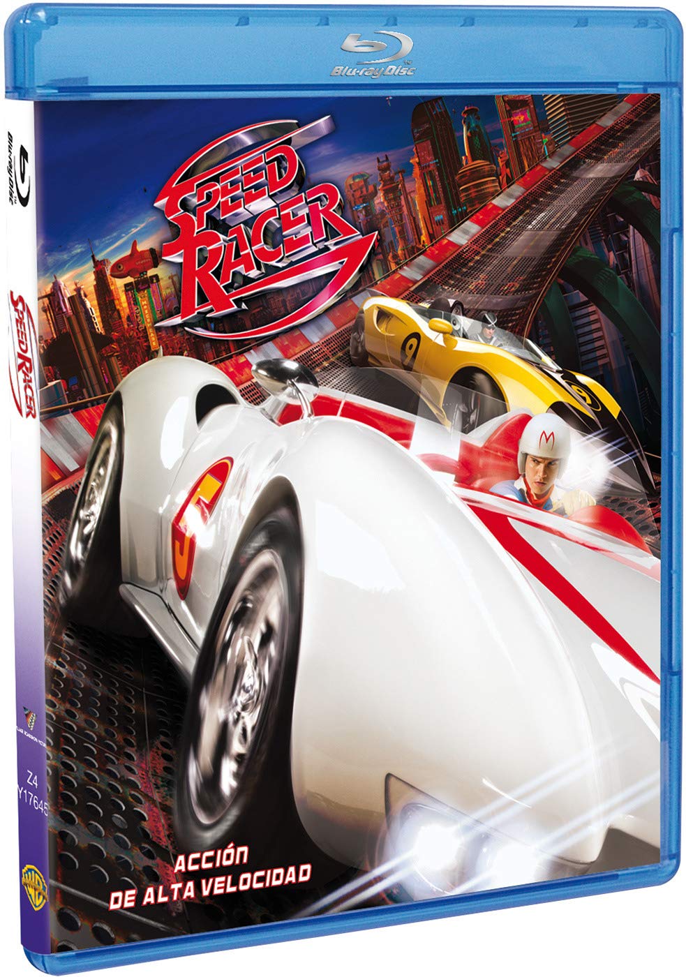 Speed Racer Blu-ray película de acción y carreras de ciencia ficción