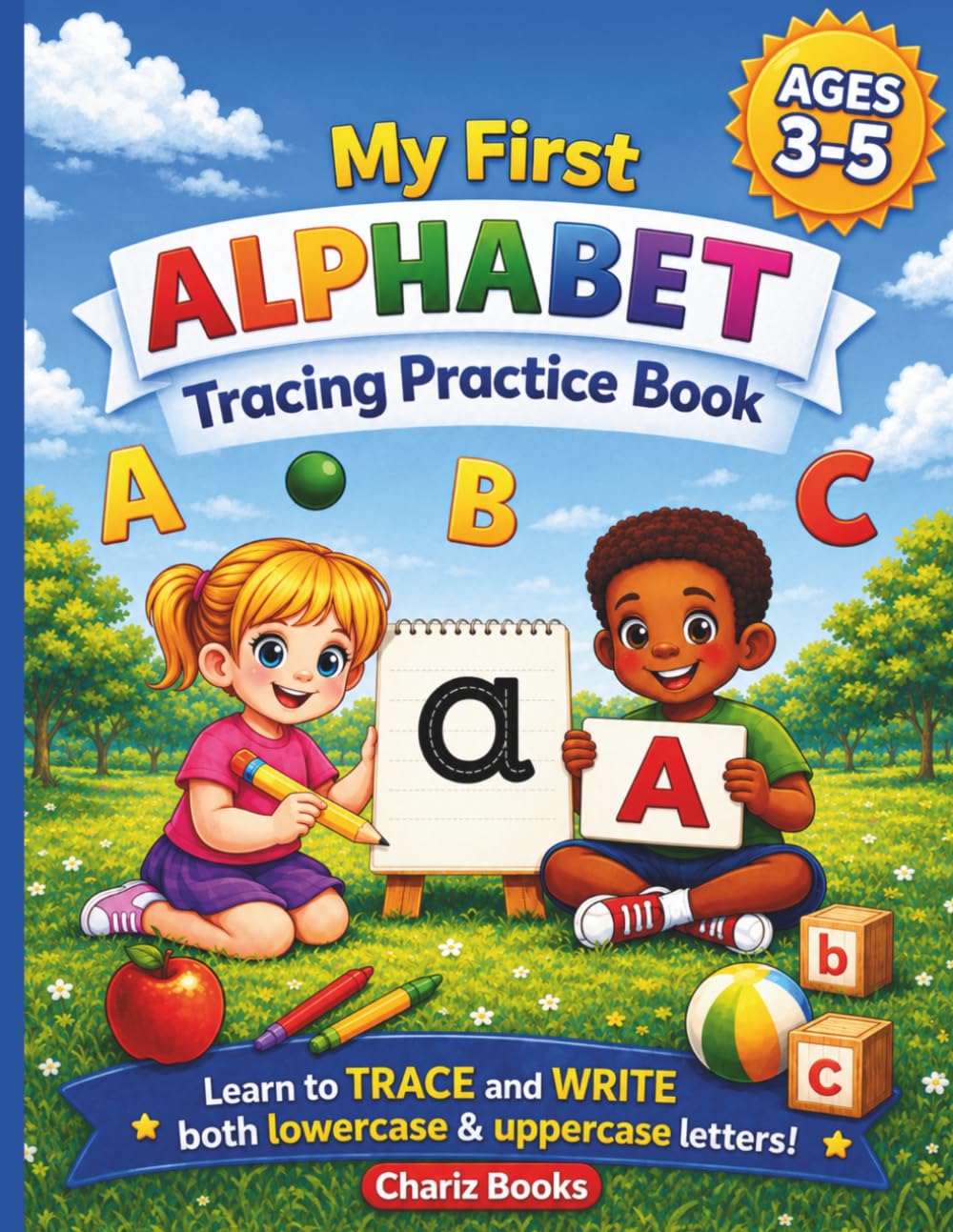 My First Alphabet Tracing Practice Book: Learn to Trace and Write both Lowercase and Uppercase Letters