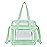 Oraben Clear Bag for Stadium Events 12x6x12 Clear Tote Bag for Women Sports Fan Tote Transparent Lunch Bag for Work Concert