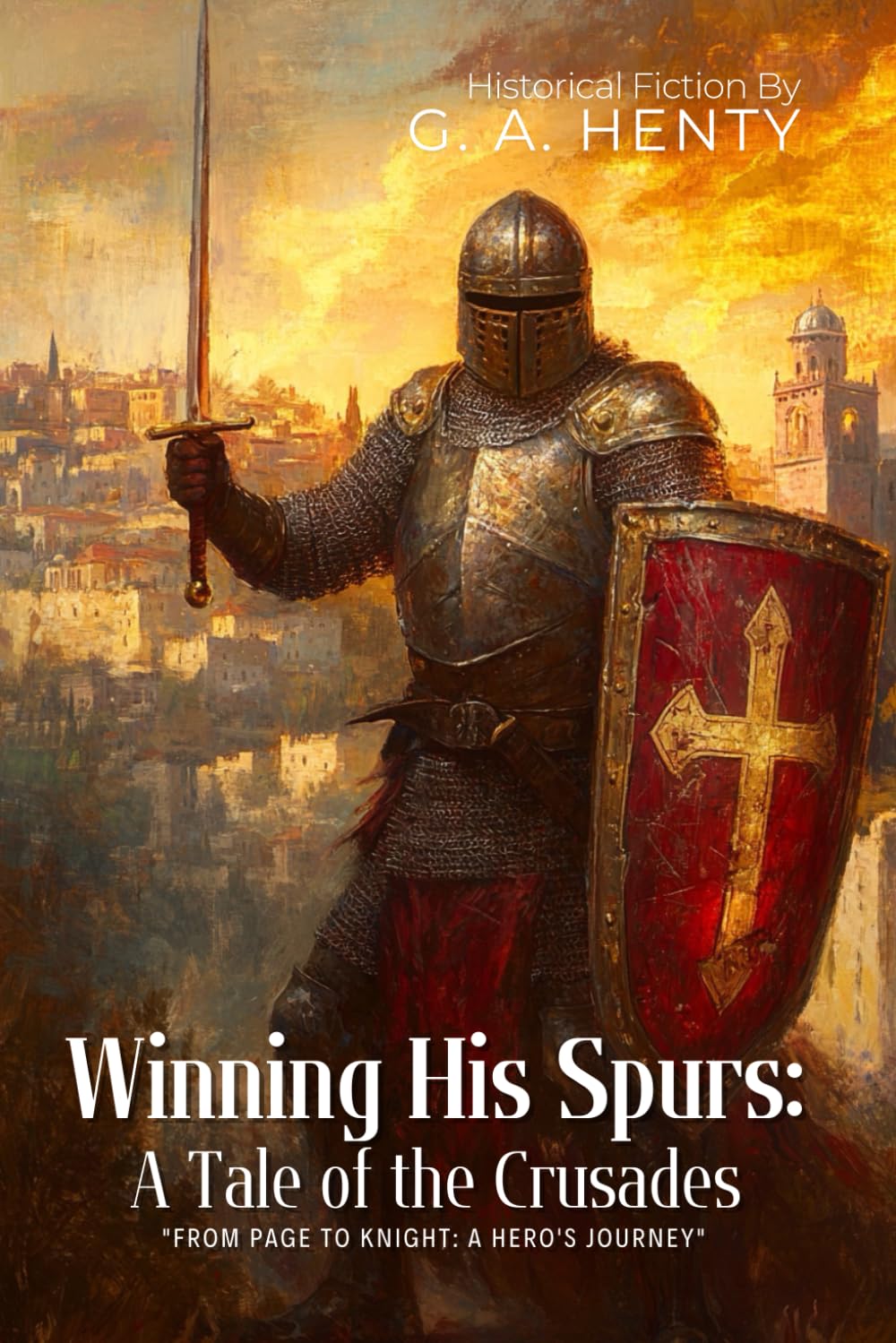 Winning His Spurs: A Tale of the Crusades By G. A. Henty (Illustrated & Annotated): A Young Knight's Quest for Glory in Medieval Jerusalem
