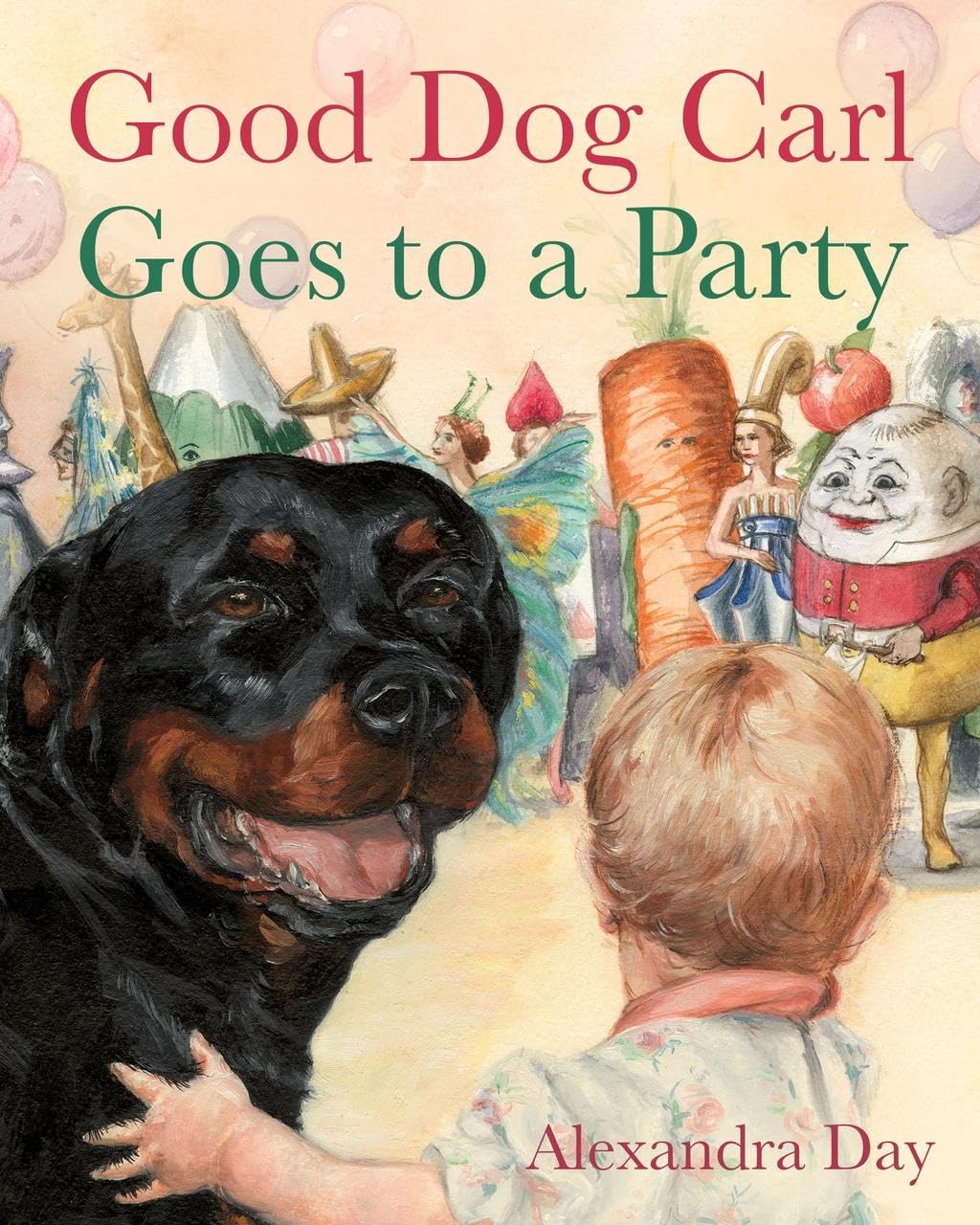 Good Dog Carl Goes to a Party Board Book (Good Dog Carl Collection