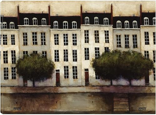 Vista 11 de Lienzo decorativo Bellagio Promenade de Artist Behrens International Group, Inc. para sala de estar, dormitorio, baño, cocina, oficina, bar, comedor