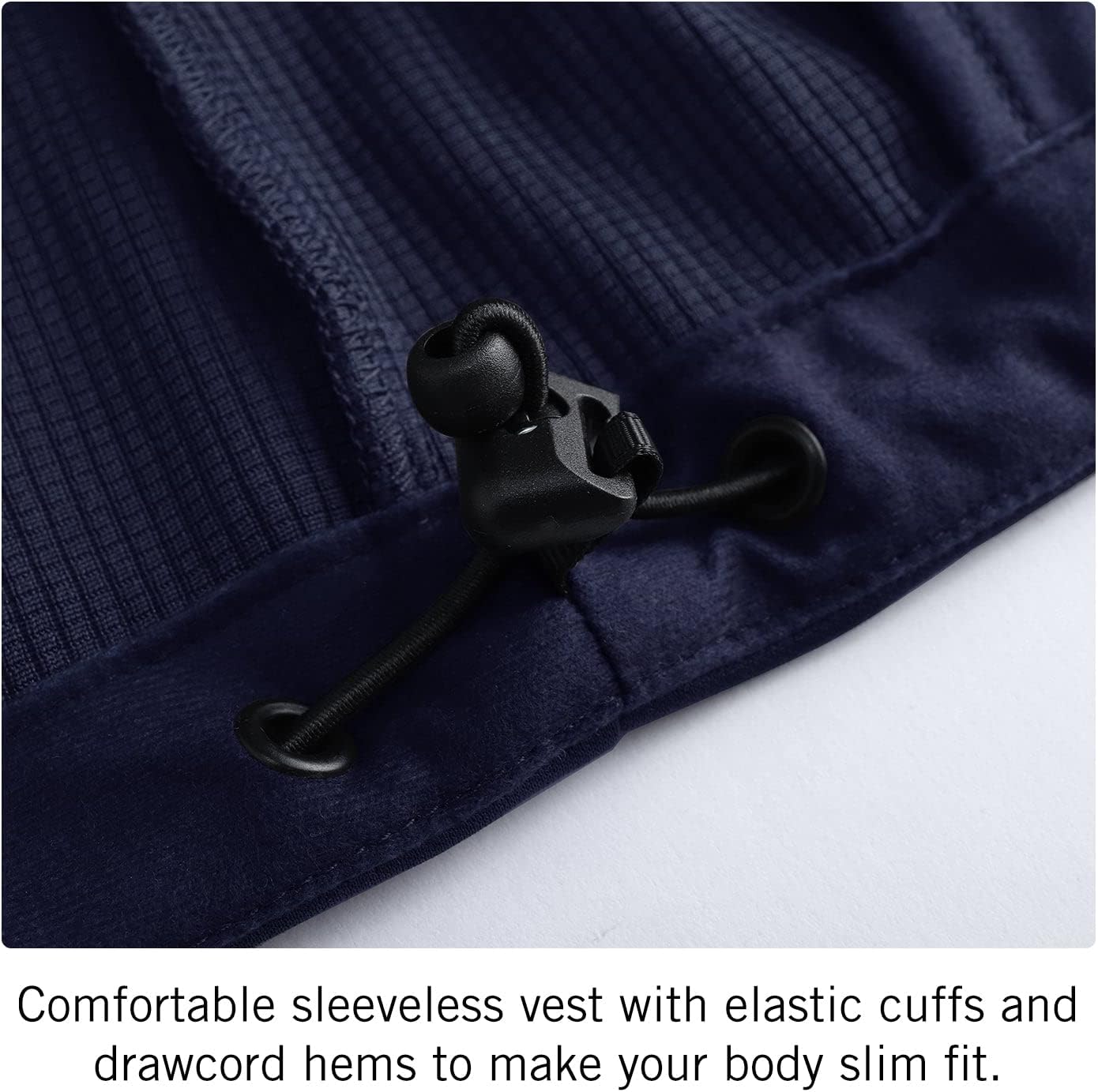 baleaf Women's Lightweight Vest Softshell Sleeveless Jacket Windproof Stand Collar with Zipper Pockets Running Hiking Golf - Image 6