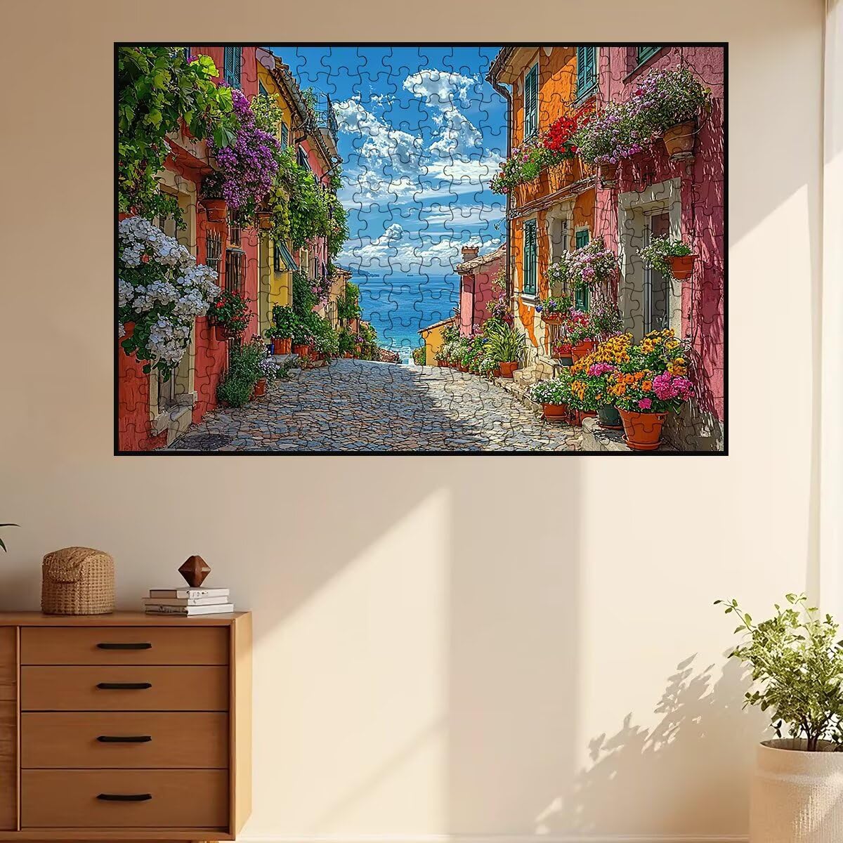 Puzzle 4000 Pezzi Italia, Puzzle Pianta per Adulti, Puzzles in Legno Intrattenimento Creativo, Divertimento, Puzzles Educativi Classici con Confezione di Alta Qualità Idea Regalo Donna Decor -2898