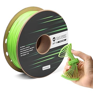 SainSmart High Flowability Solid Color TPU Filament 1.75mm, 1kg, Green