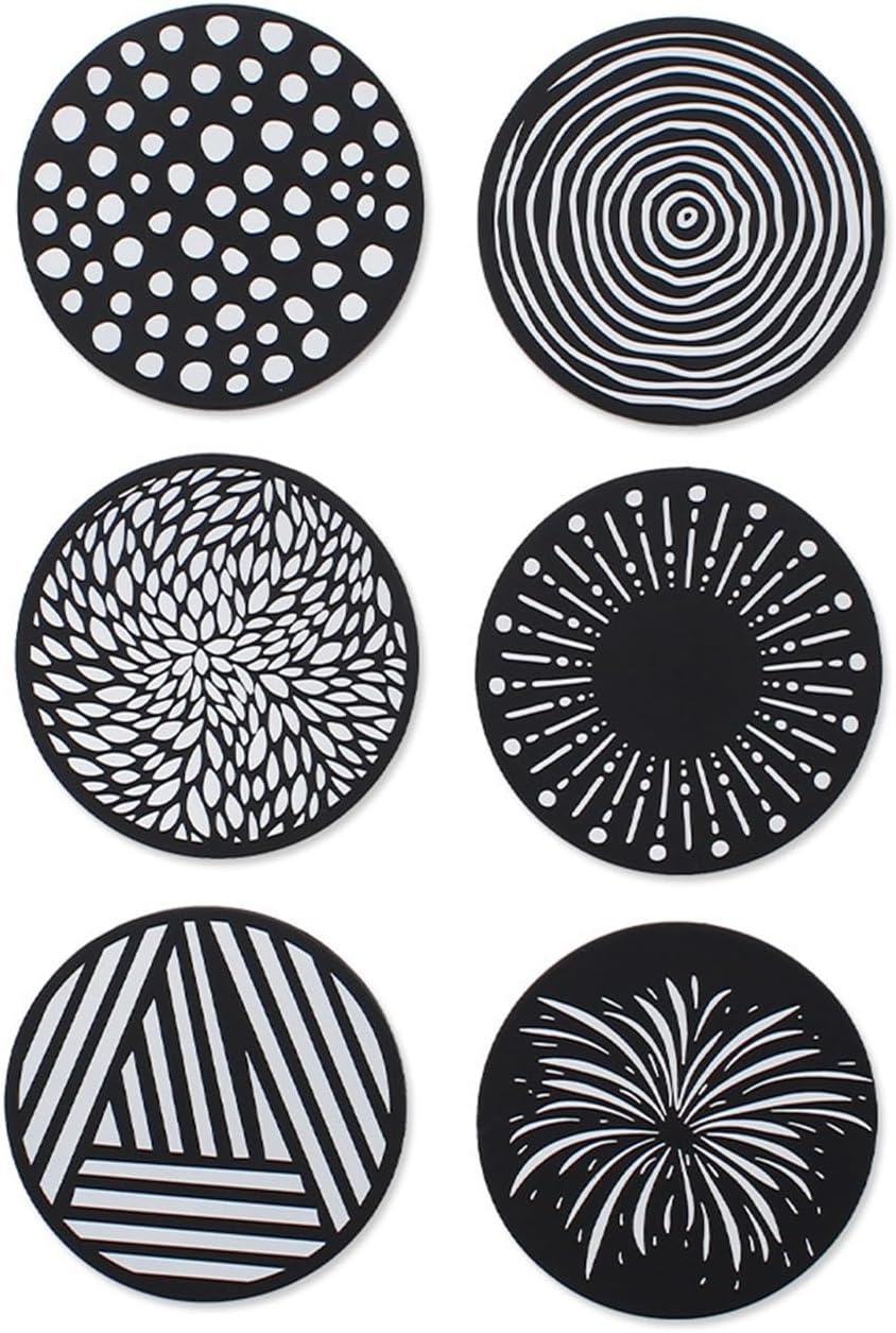 Silicone Coasters Household Table Dish Mat Coffee Thermal Insulation(Blue)