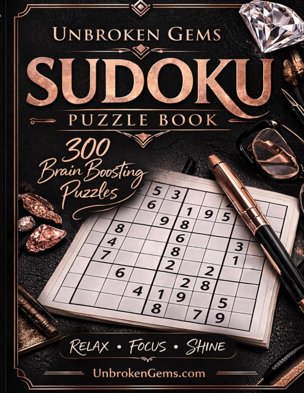 Unbroken Gems Sudoku Puzzle Book