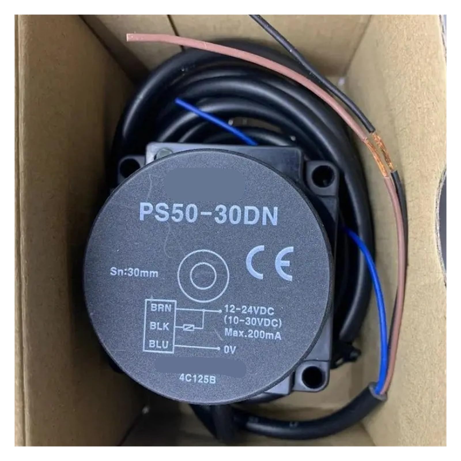 YMUGUEGH 1PCS PS50-30DN or PS50-30DP Proximity Switch Sensor(PS50-30DP PNP NO)