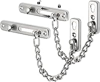 Vista 13 de Candado de Protección de Puerta con Cadena Alise, Cierres de Cadena de Puerta con Resorte de Seguridad y Presión Antirrobo, Cierres de Cadena