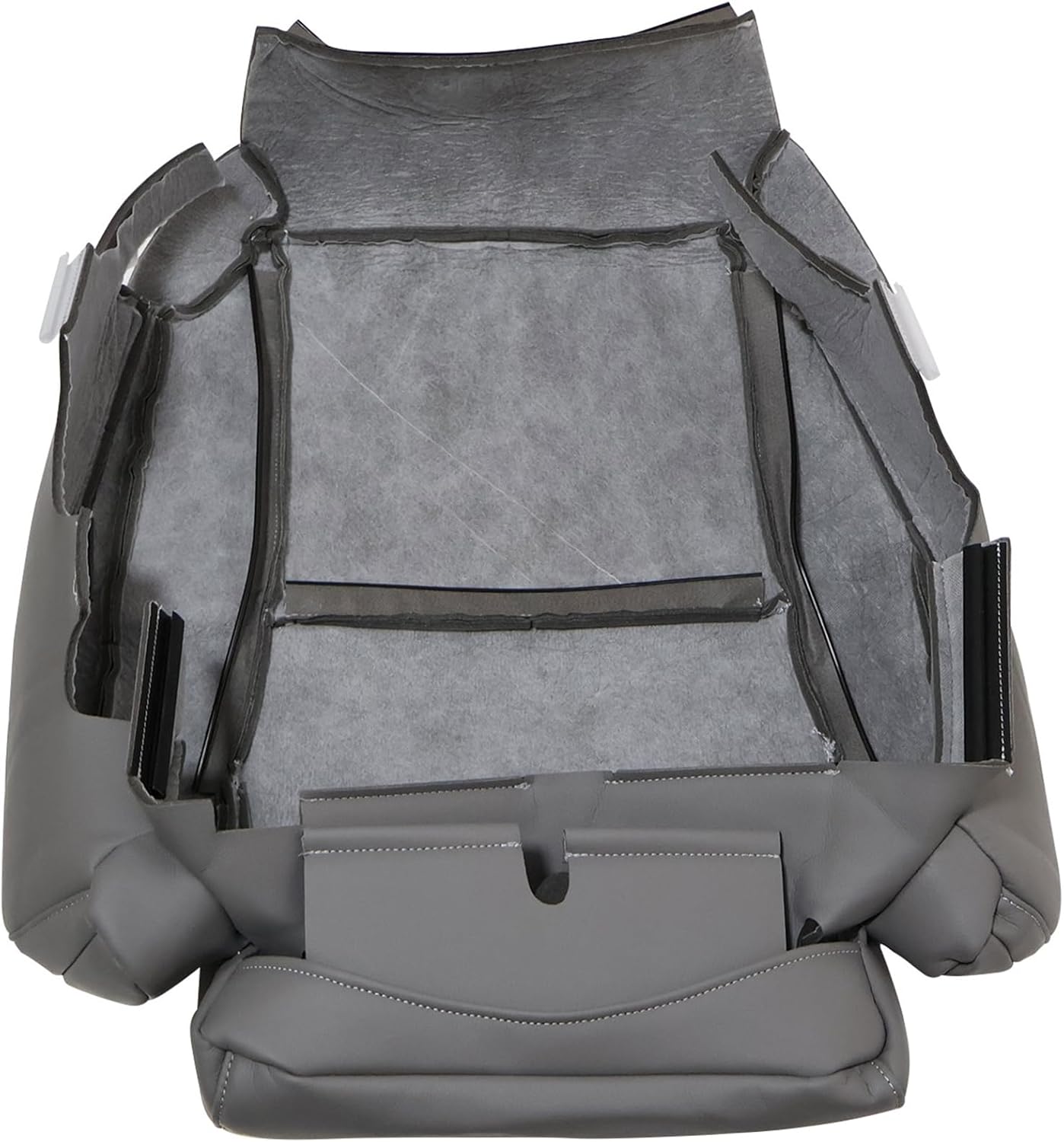 GXARTS Front Left Driver Side Bottom Replacement Microfiber Leather Seat Cover Gray #13 Compatible with Toyota Tundra 2007 2008 2009 2010 2011 2012 2013#13