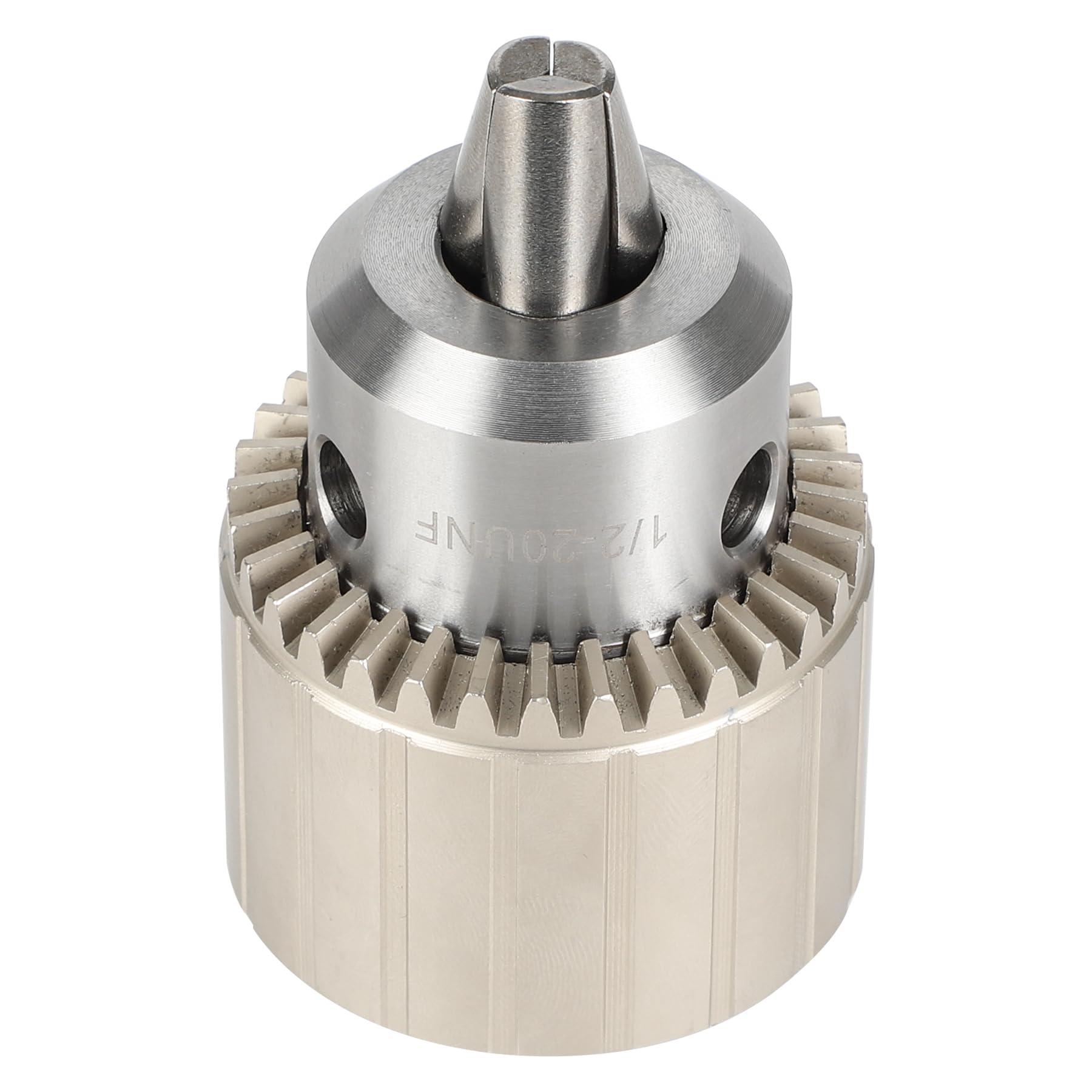 Mandrino per trapano resistente da 5/64"-1/2" capacità 1/2-20UNF per mandrino filettato da 1/2-20UNF, con gambo esagonale da 1/4", adattatore di conversione rapida con gambo SDS Plus e chiave