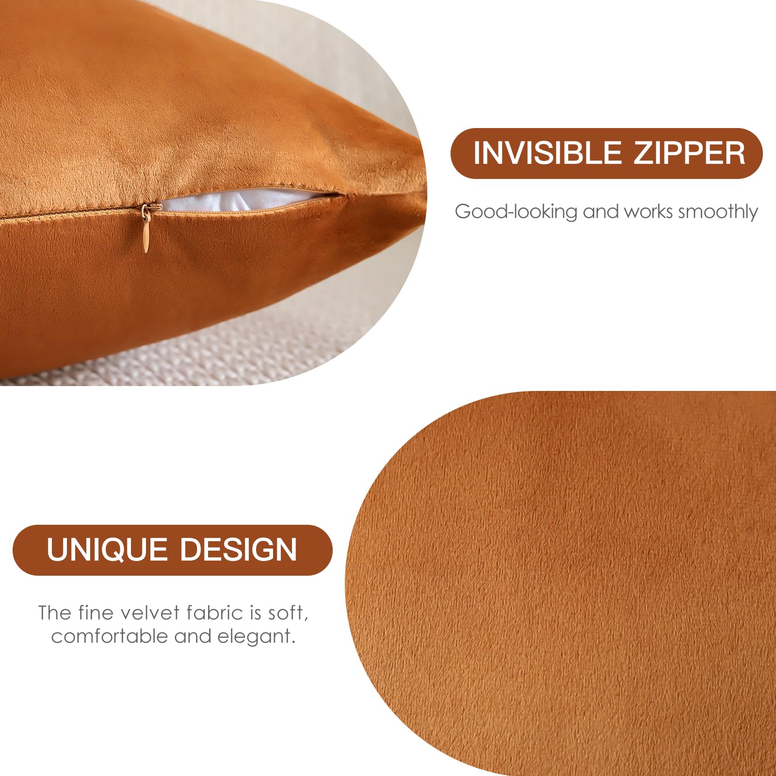 Lot De 4 Housses De Coussin 45 X 45 Cm Doré Automne Décoratif Canapé Taie D'oreiller Décoratio Lot De 4 Housses De Coussin 45 X 45 Cm Doré Automne Décoratif Canapé Taie D'oreiller Décoratio