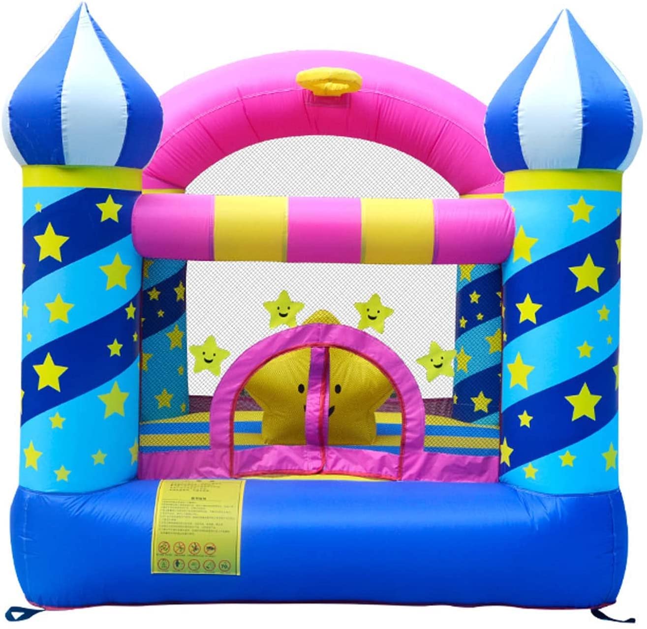 Bouncy Castle, Decorsure Kids Inflatable Bounce House with Blower, Inflatable Trampoline Climb Air Bounce House Big Bouncy House Outdoor/Indoor
