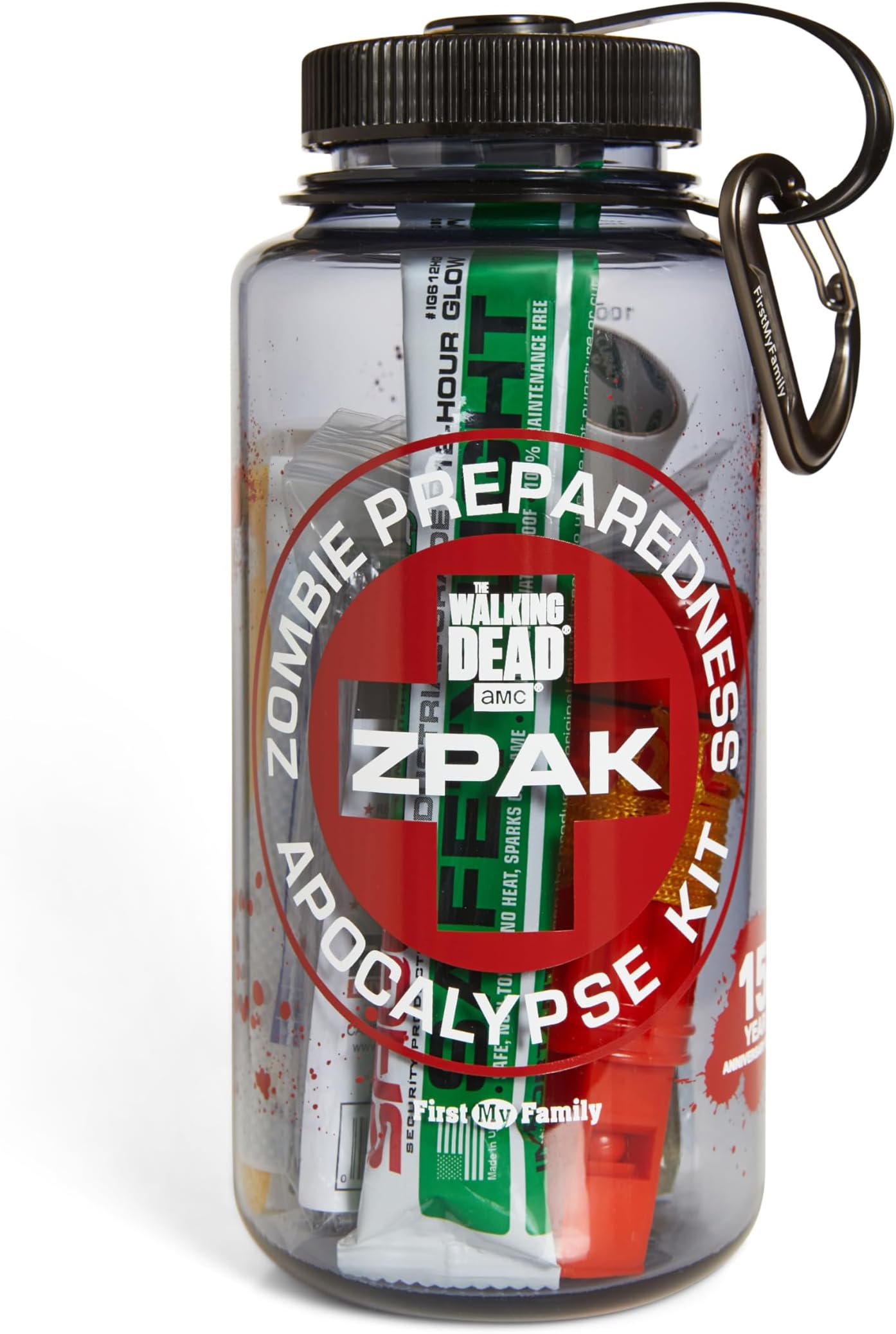 AMC's The Walking Dead ZPAK (Zombie Preparedness Apocalypse Kit) - 15 Year Anniversary Edition