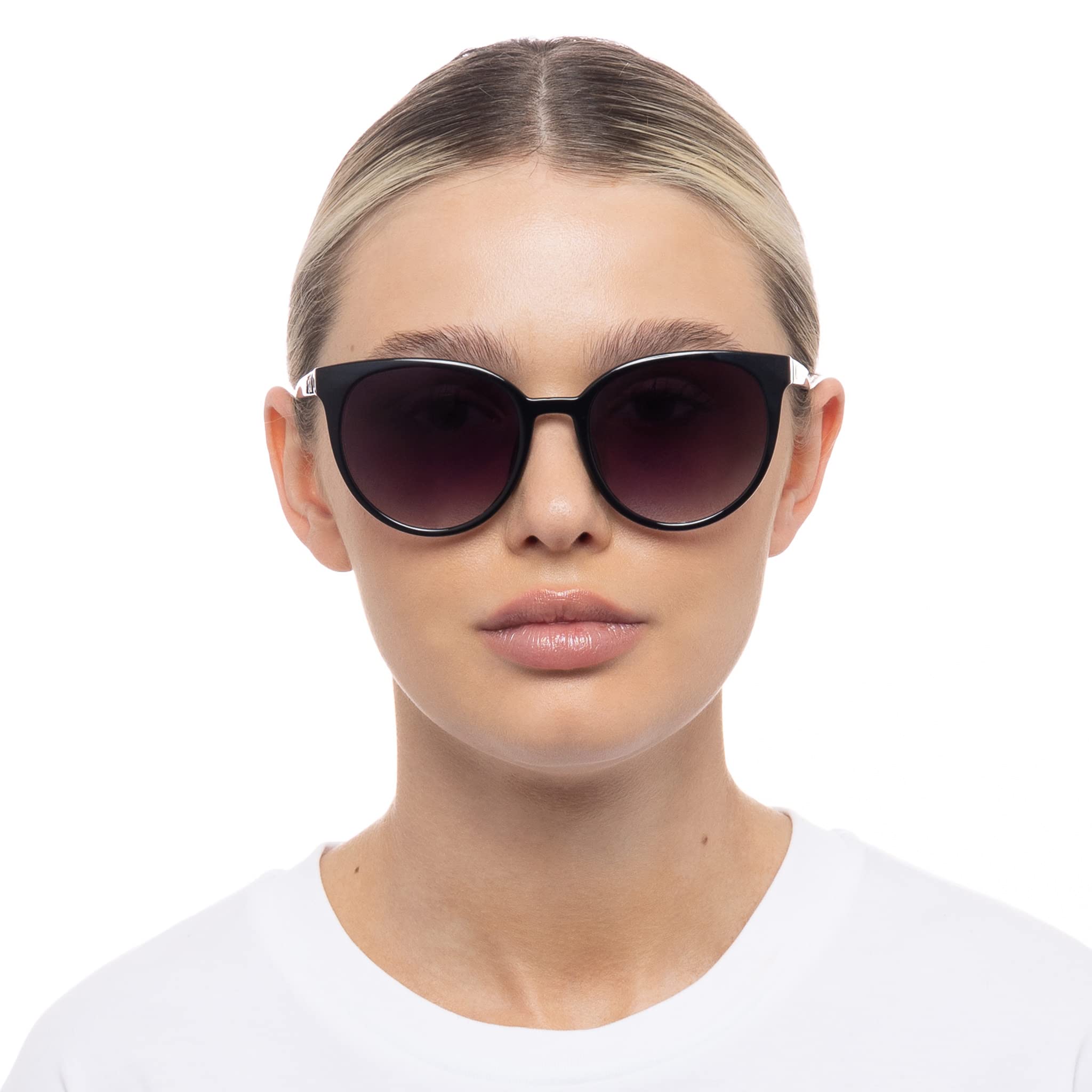 Le Specs ARMADA LSP2102398 - CLEAR QUARTZ - Lunettes de soleil rondes pour homme et femme avec protection UV élevée