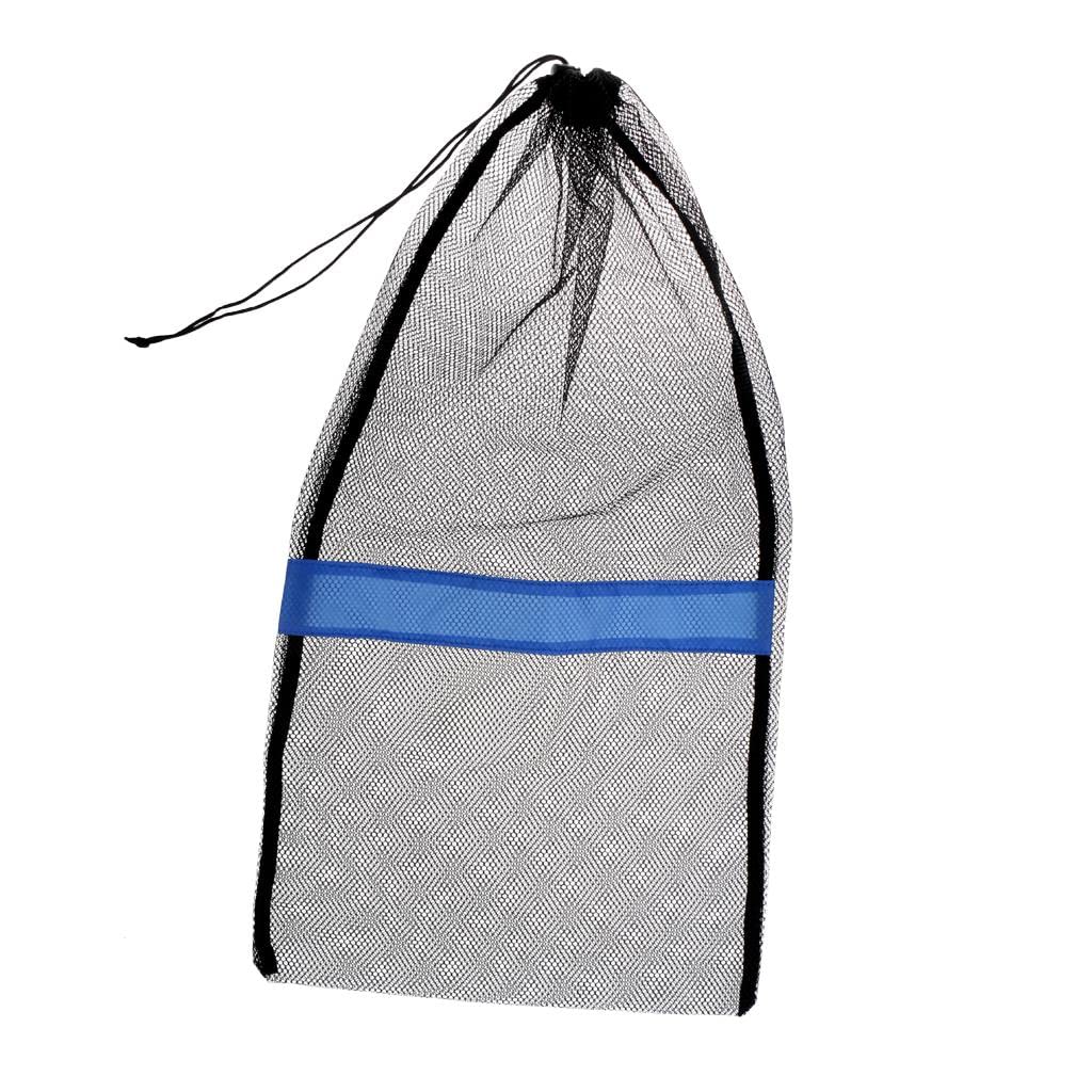 Mesh Drawstring Bag for Diving Gear Fins Mask Swim Scuba Snorkeling 25"x13"-picture-27
