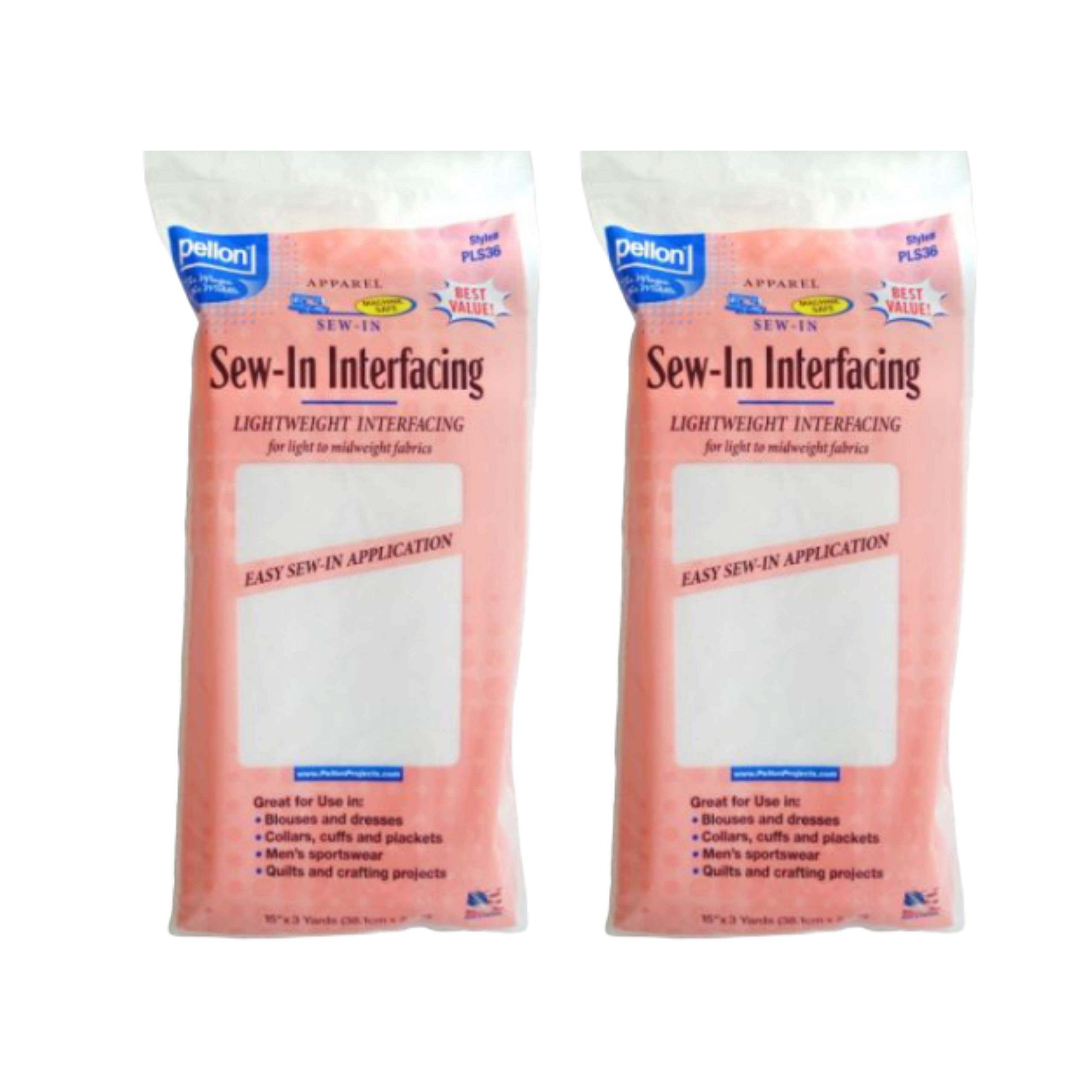 Pellon Lightweight Sew-in Interfacing (2)